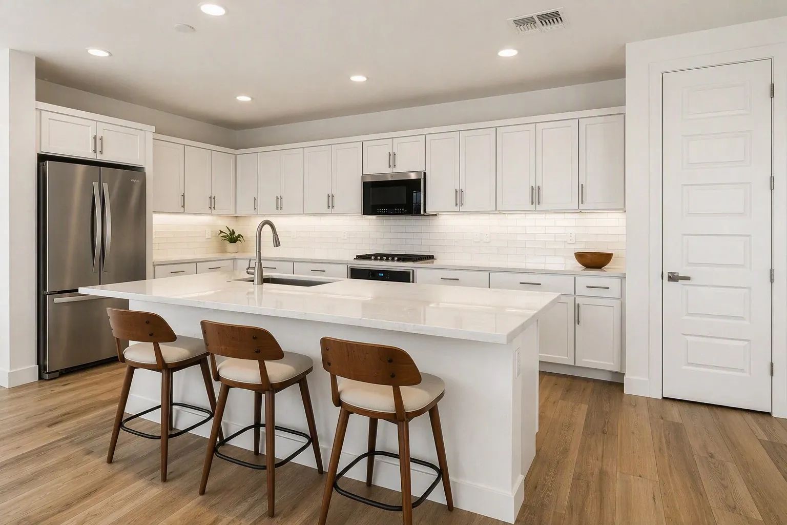 Kitchen Virtually Staged