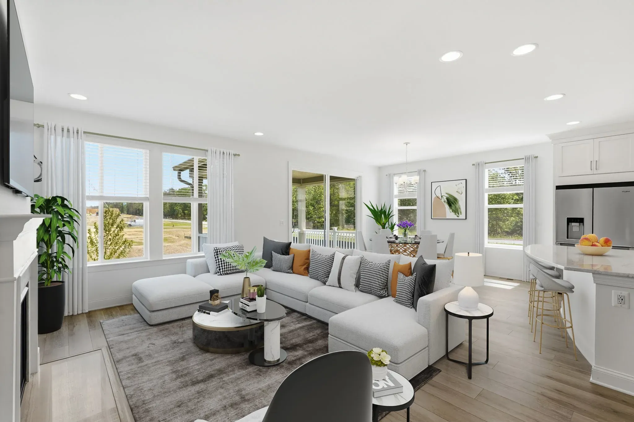 Aspen II  Virtually Staged Great Room