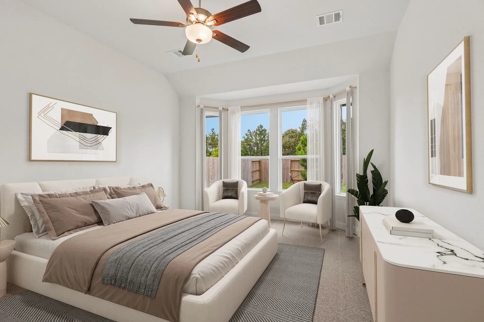 Homesite 1604 Primary Bed - Staged