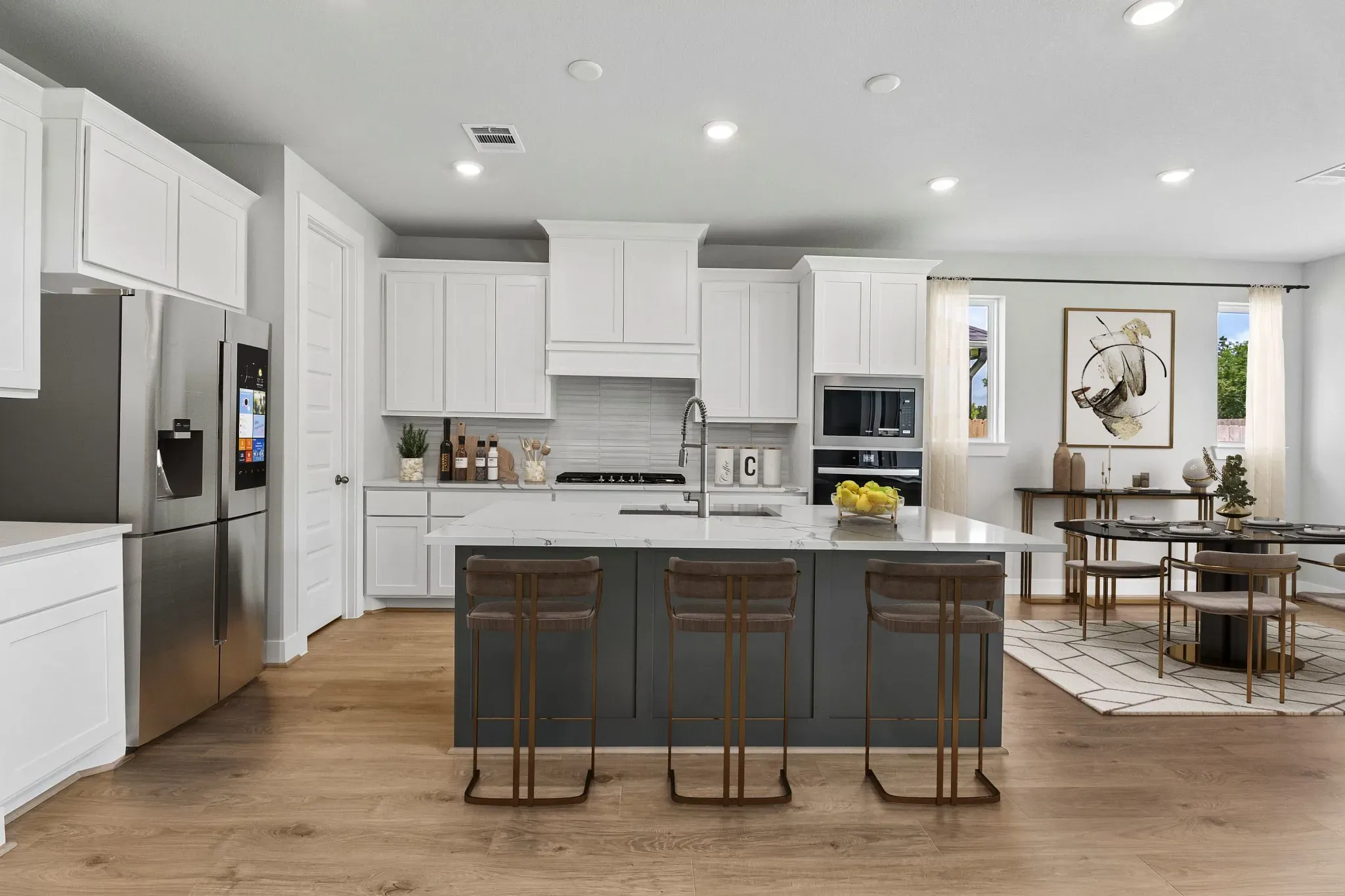 Homesite 1504 Kitchen - Staged