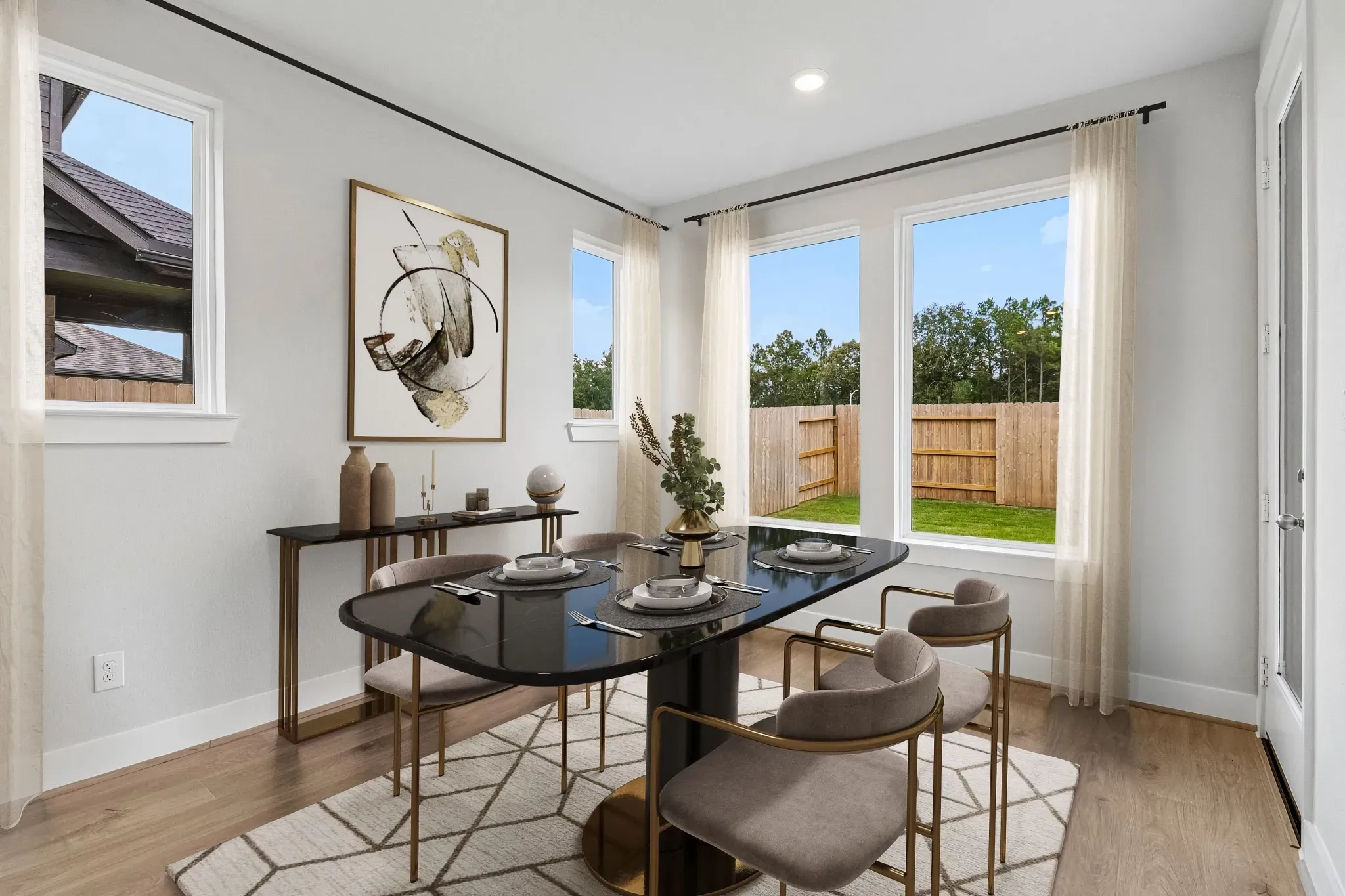 Homesite 1504 Dining Room - Staged