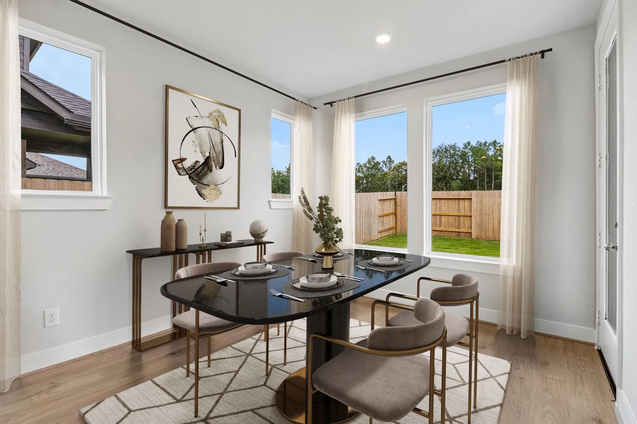 Homesite 1504 Dining Room - Staged
