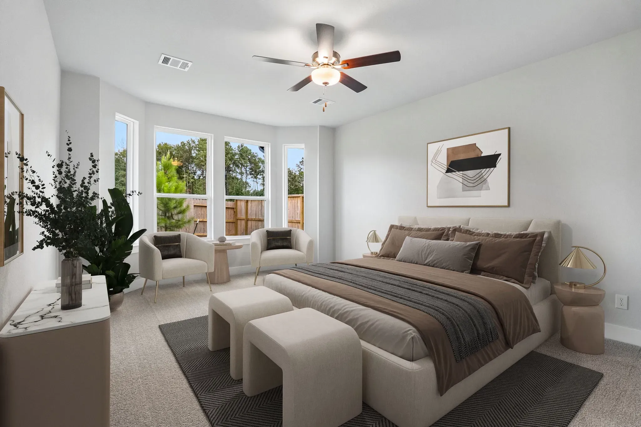 Homesite 1504 Primary Bed - Staged
