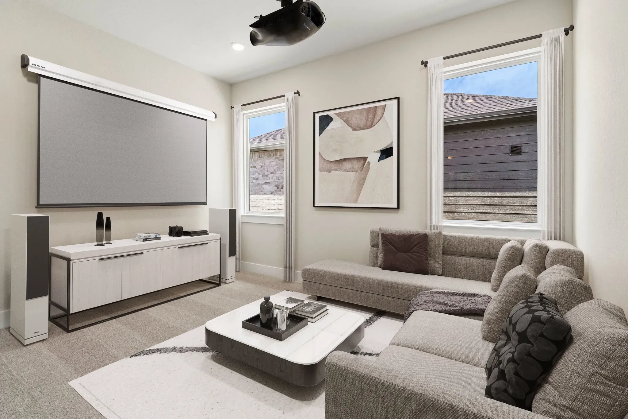 Homesite 1504 Bonus Room - Staged