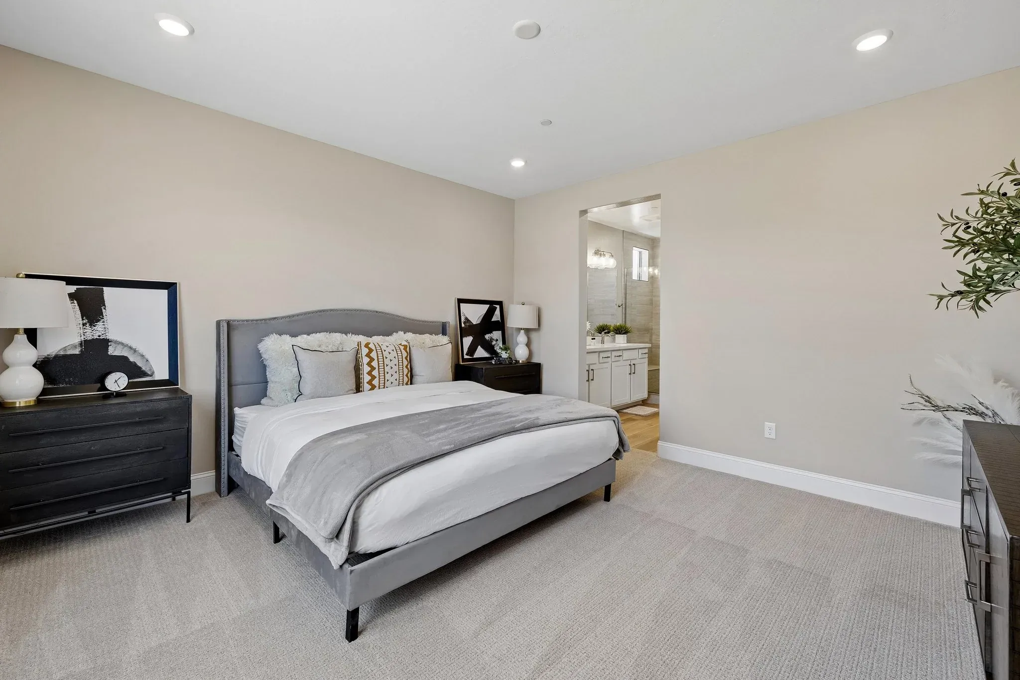 Affirm Virtually Staged Primary Bed