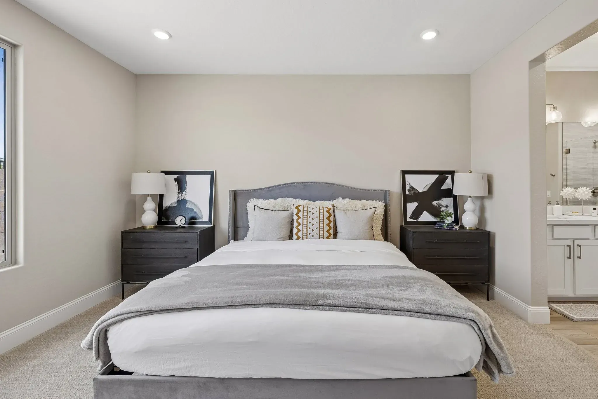 Affirm Virtually Staged Primary Bed