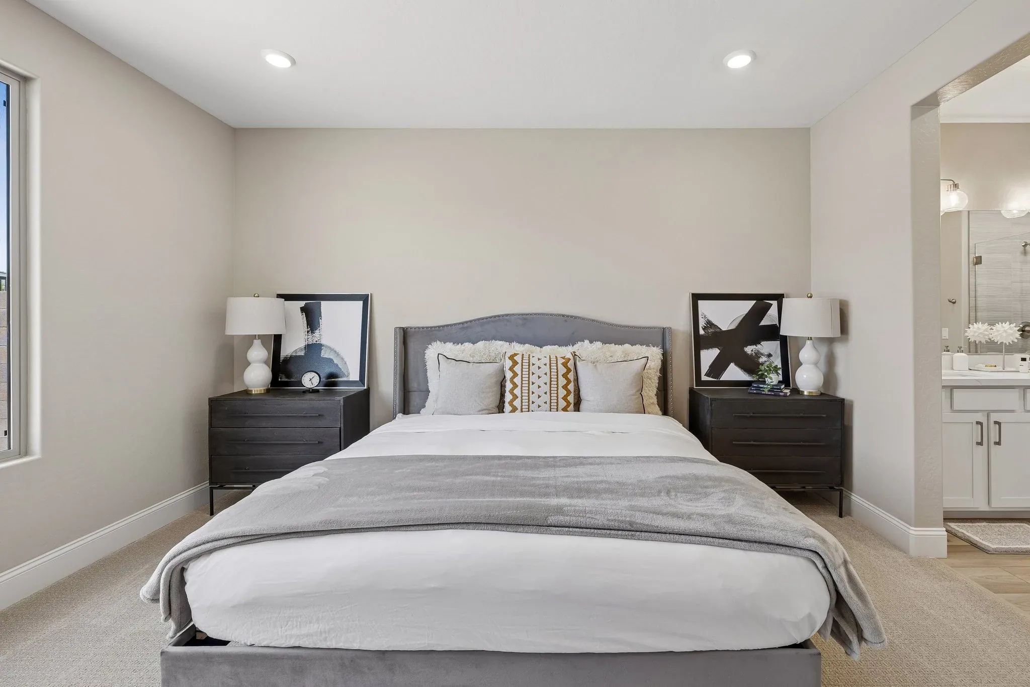 Affirm Virtually Staged Primary Bed