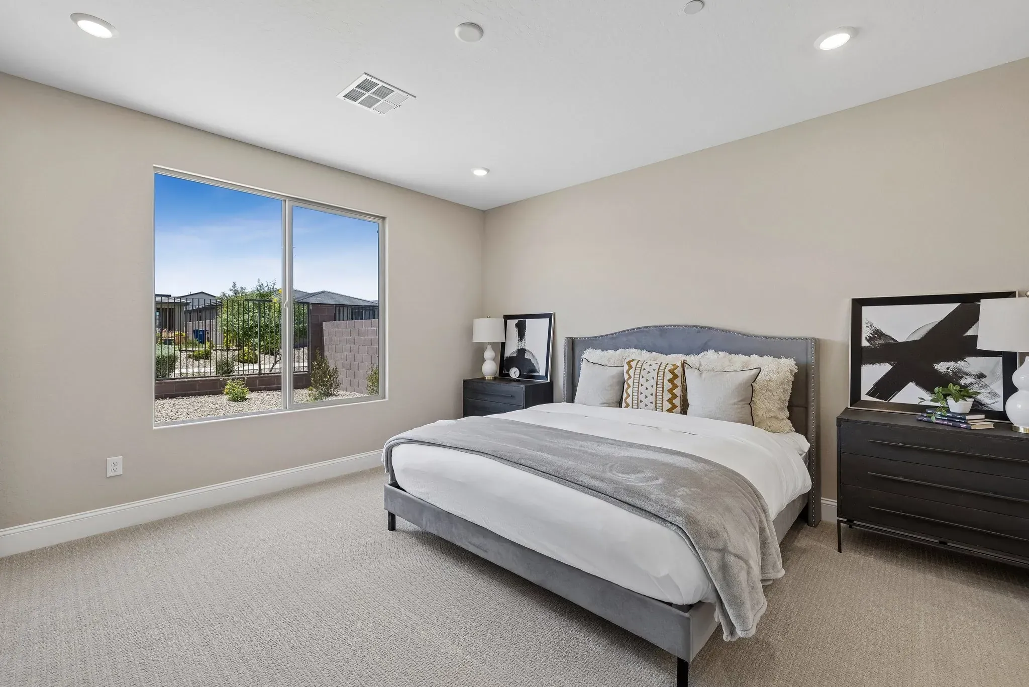 Affirm Virtually Staged Primary Bed