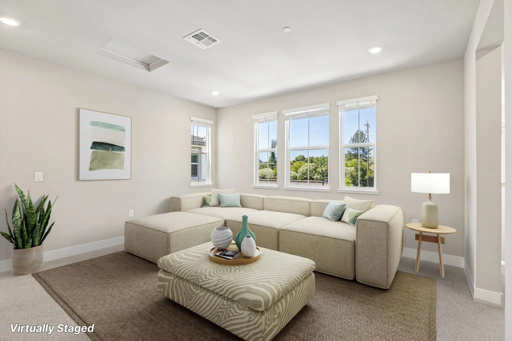 Abigail Place Homesite 2 Loft Virtually Staged