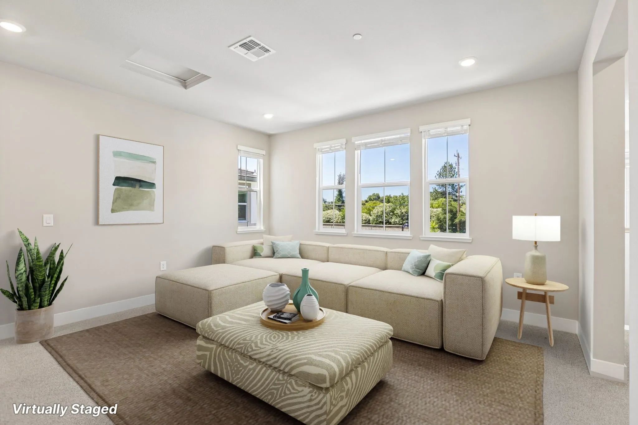 Abigail Place Homesite 2 Loft Virtually Staged