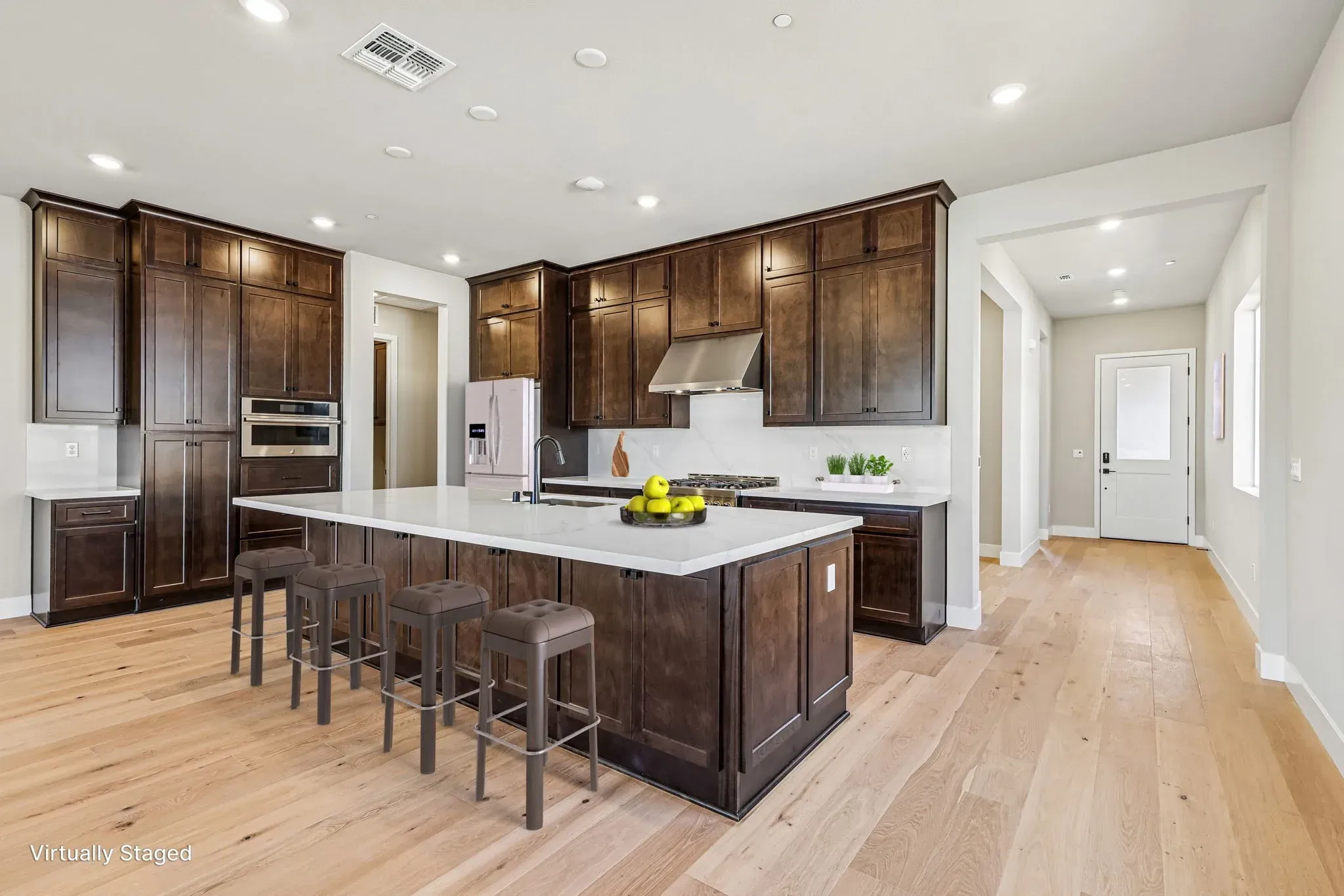 The Meadows Homesite 13 Kitchen Virtually Staged