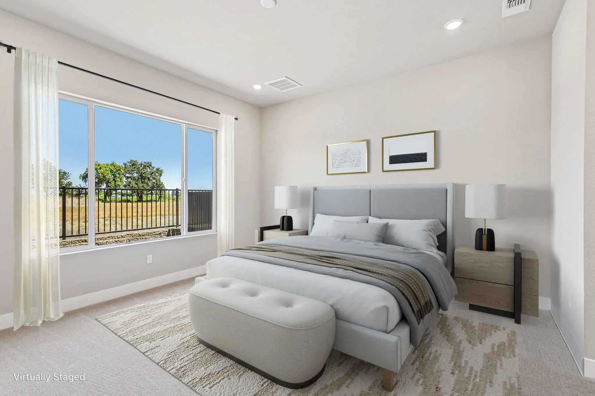 The Meadows Homesite 13 Primary Bedroom Virtually