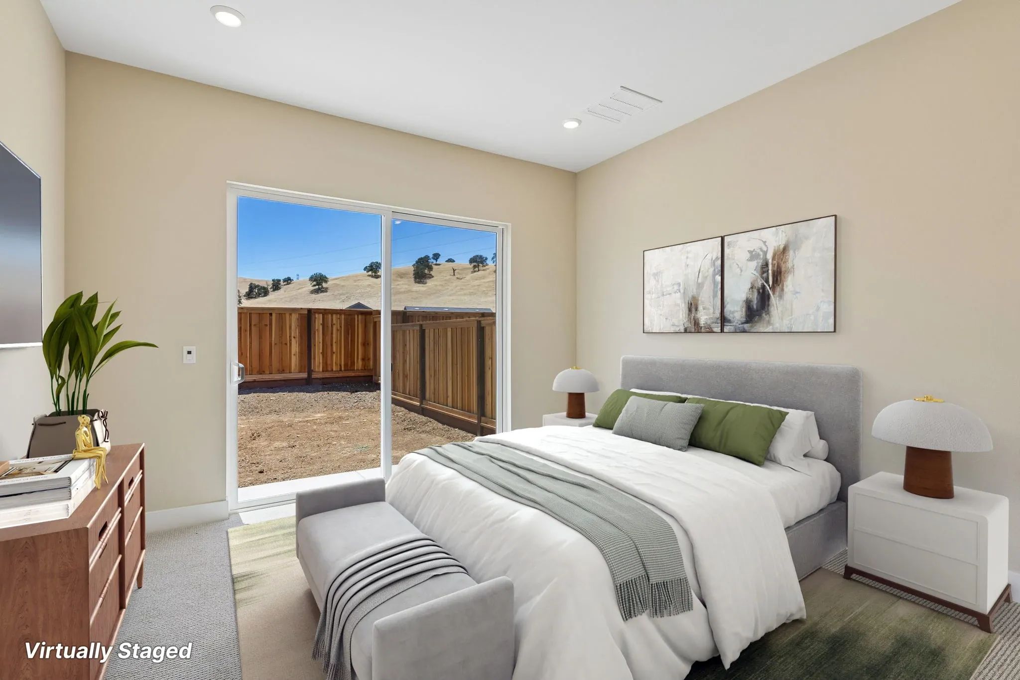 The Meadows Homesite 29 Primary Bedroom Virtually