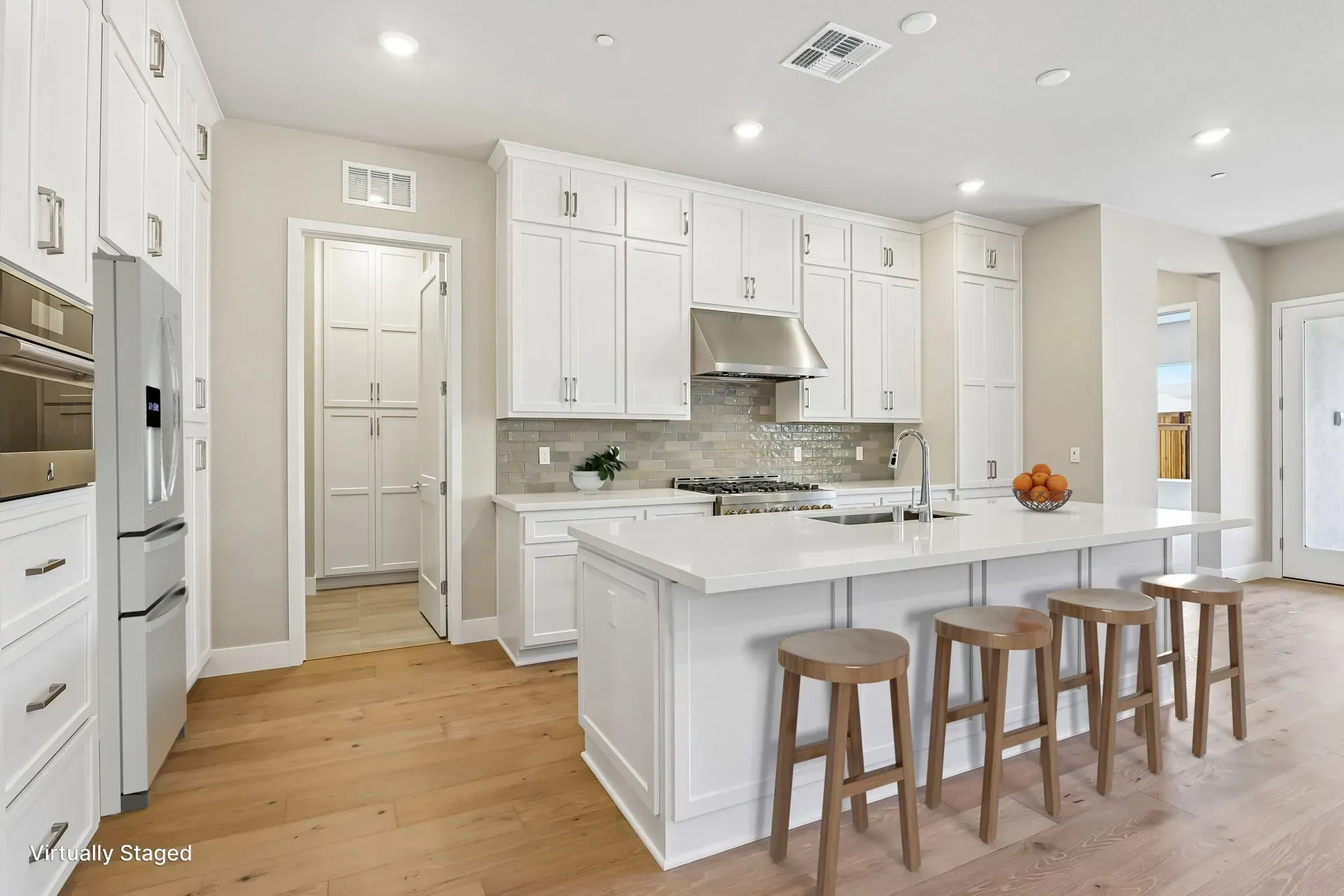 The Meadows Homesite 30 Kitchen Virtually Staged