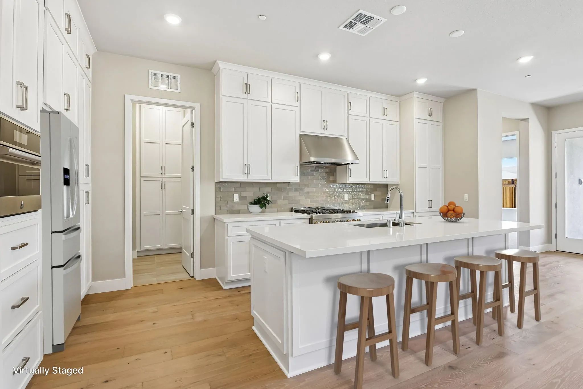 The Meadows Homesite 30 Kitchen Virtually Staged
