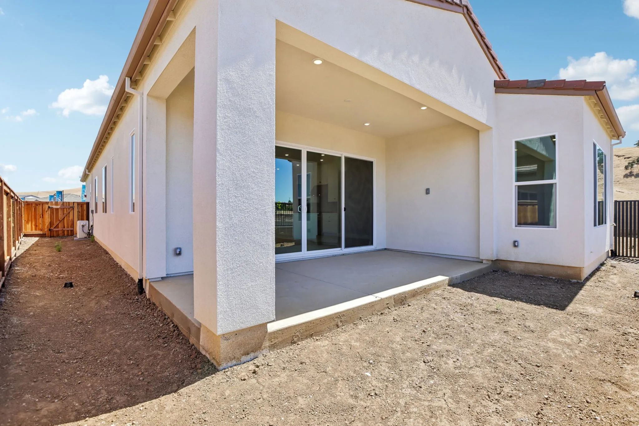 The Meadows Homesite 2 Backyard