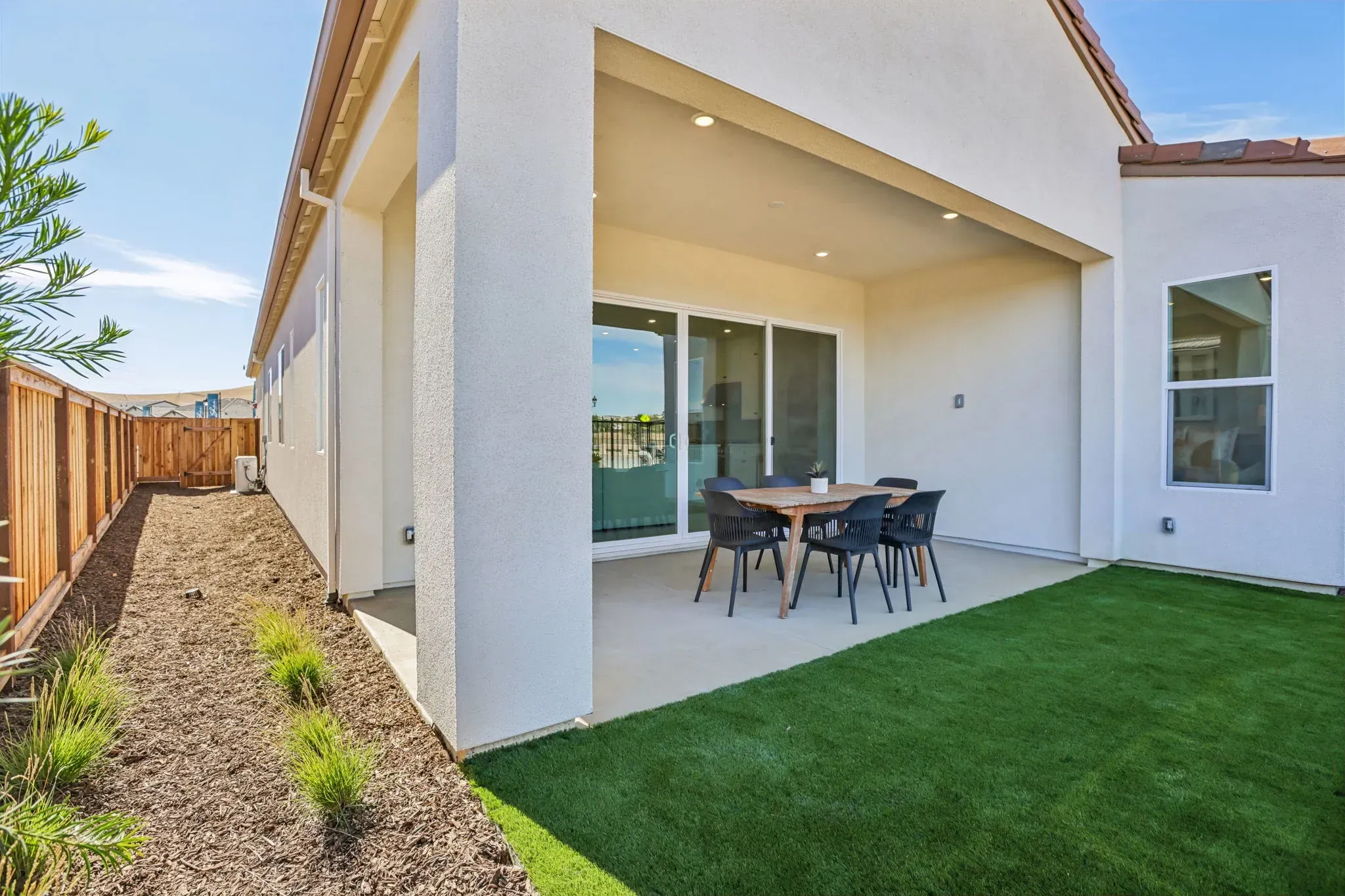 The Meadows Homesite 2 Backyard