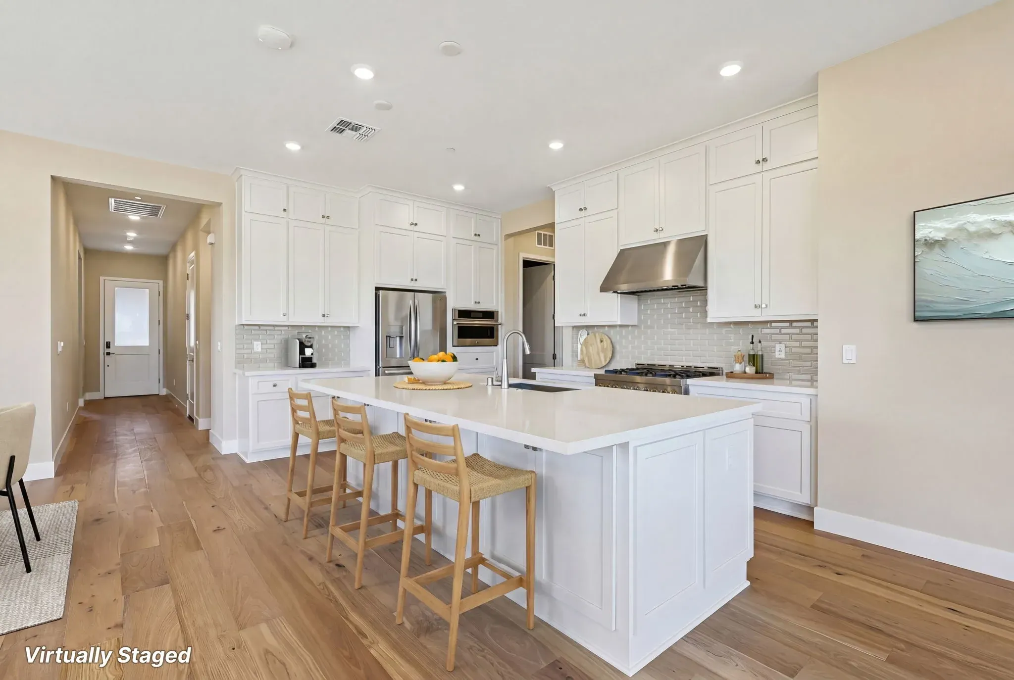 The Meadows Homesite 14 Kitchen Virtually Staged