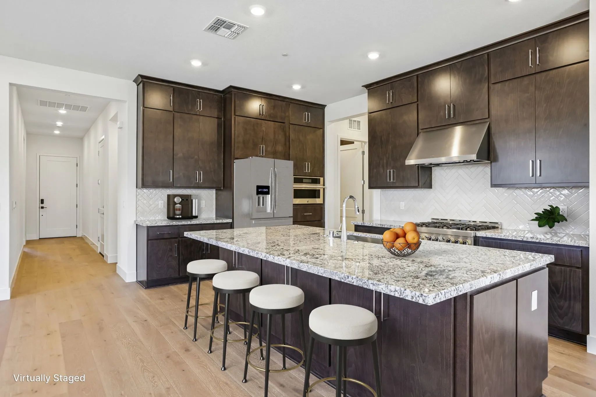 The Meadows Homesite 32 Kitchen Virtually Staged