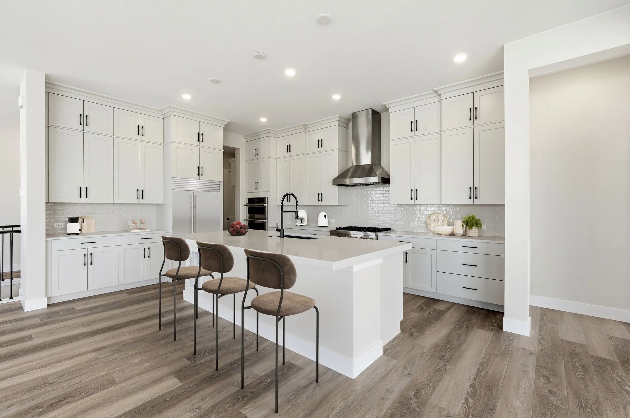 Homesite 7 Kitchen - Virtually Staged