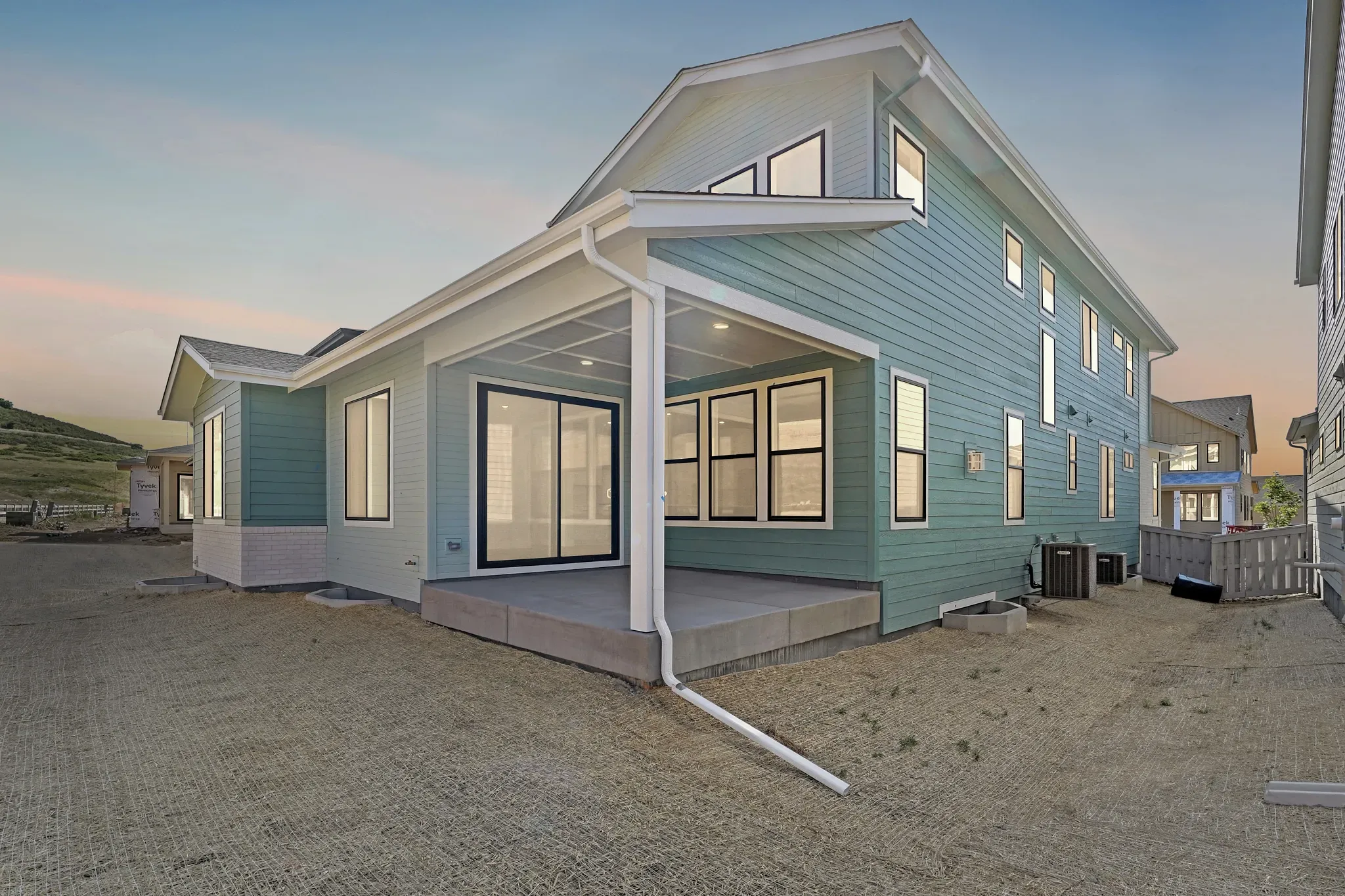 Homesite 267 Backyard
