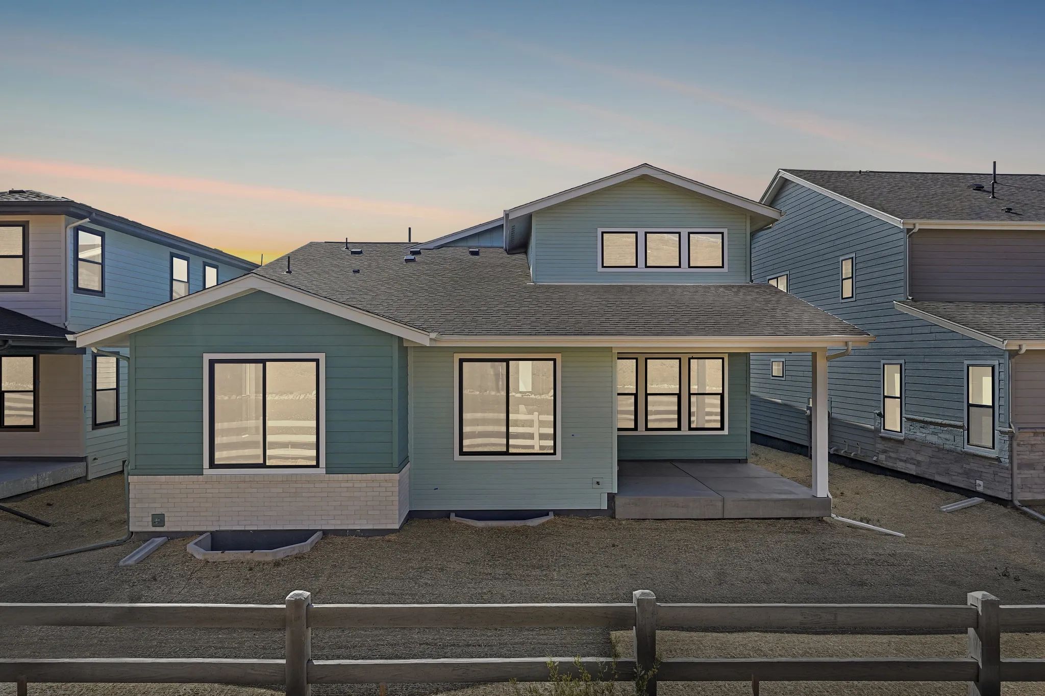 Homesite 267 Backyard