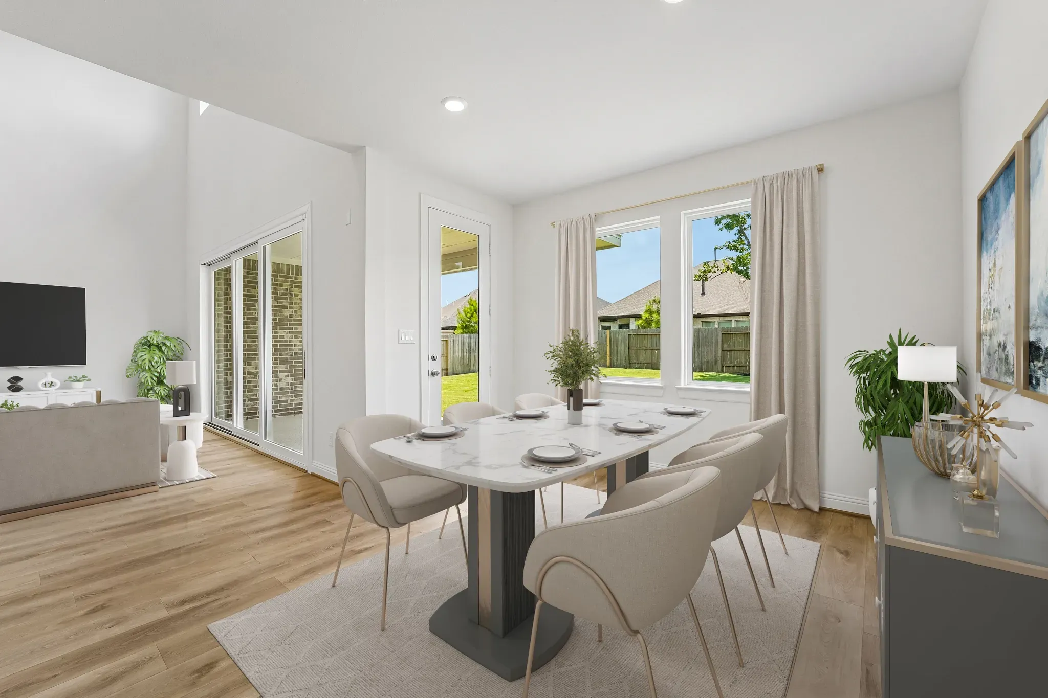 Homesite 5110 Dining - Staged