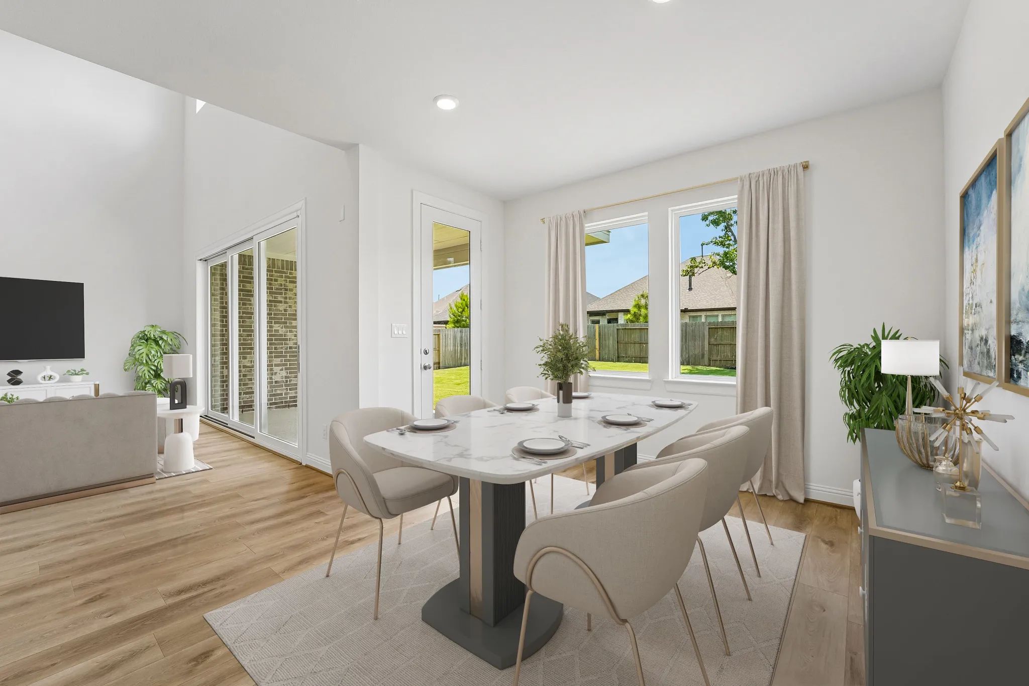 Homesite 5110 Dining - Staged