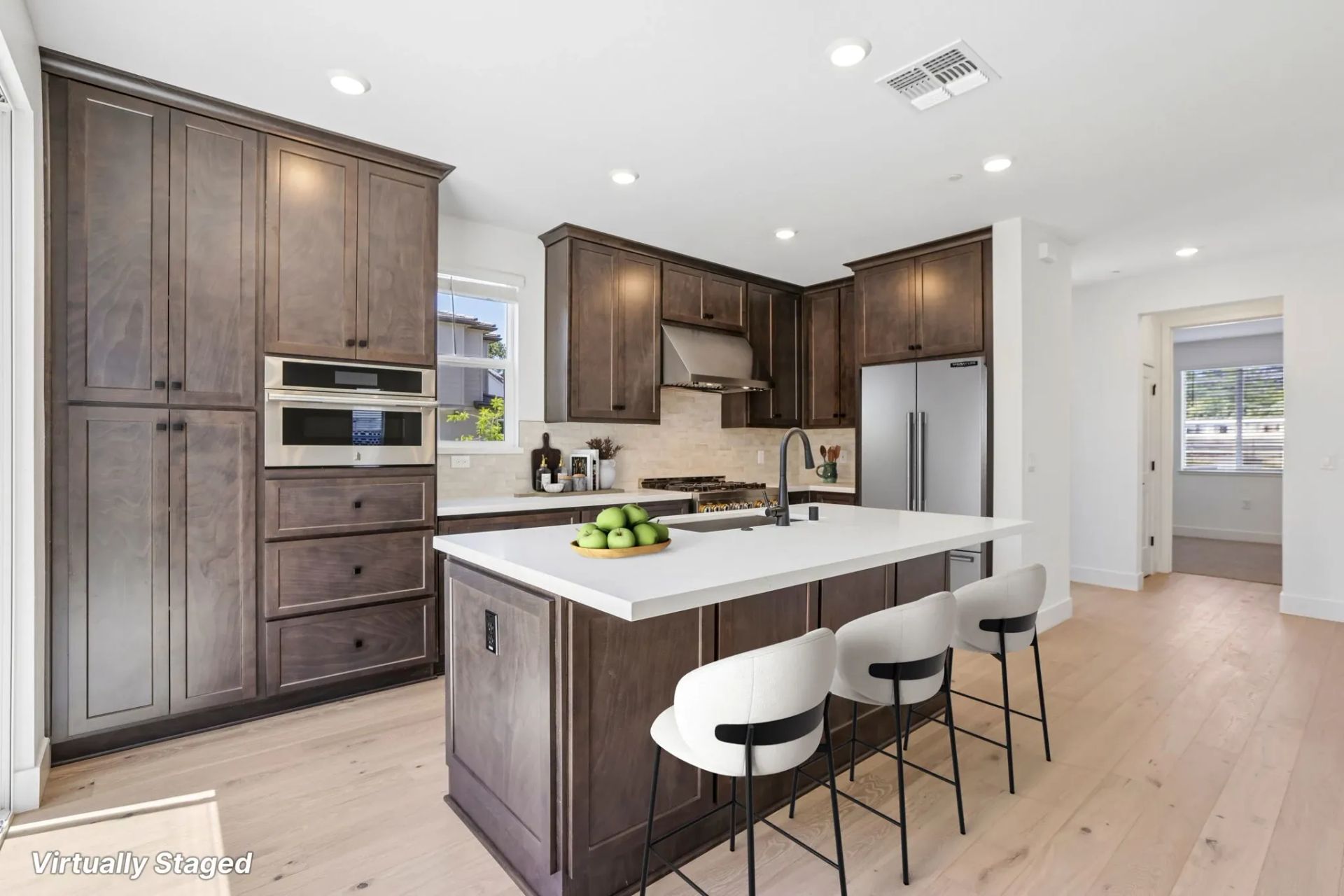 Abigail Place Homesite 3 Kitchen Virtually Staged