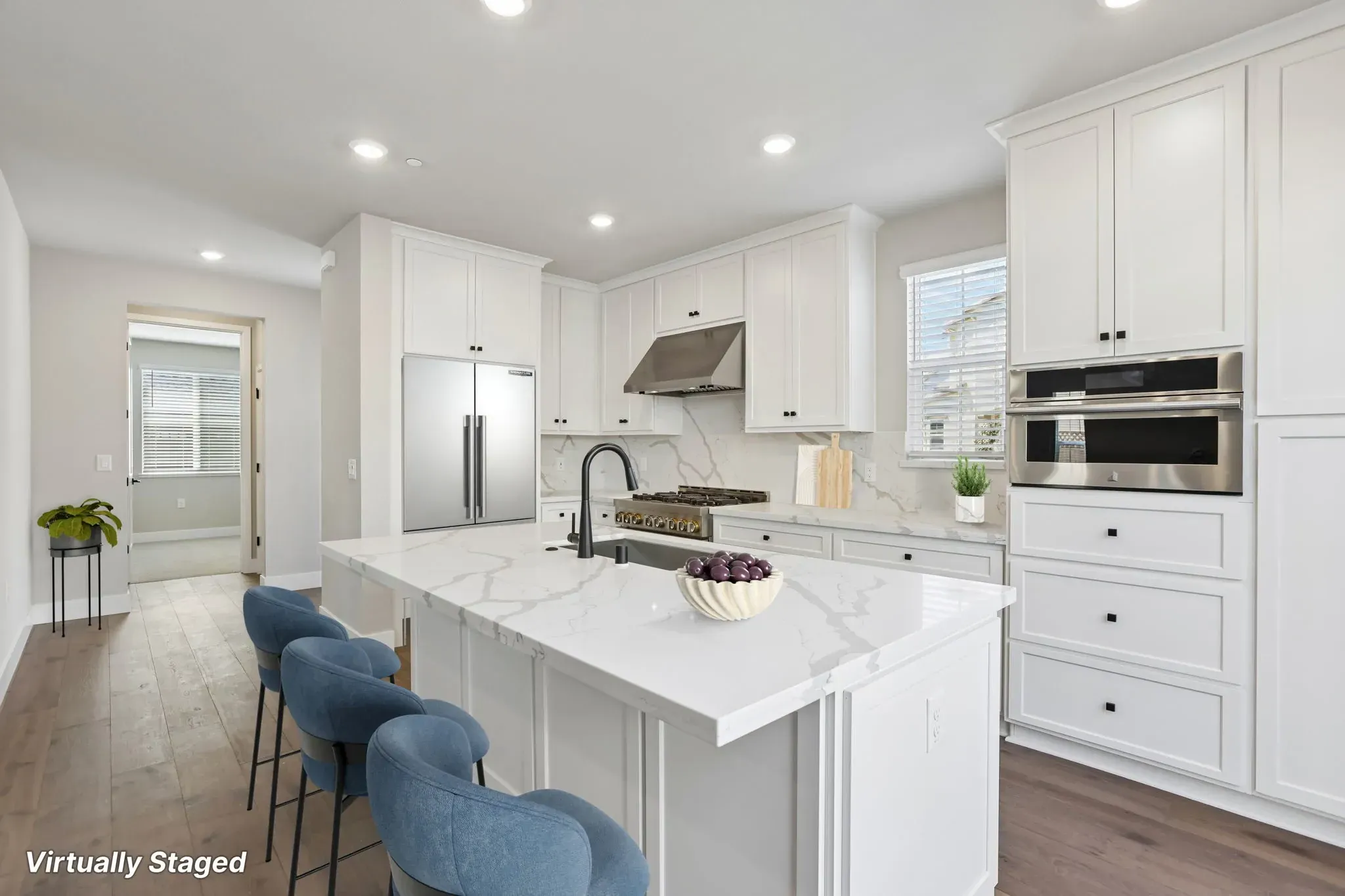 Abigail Place Homesite 4 Kitchen Virtually Staged