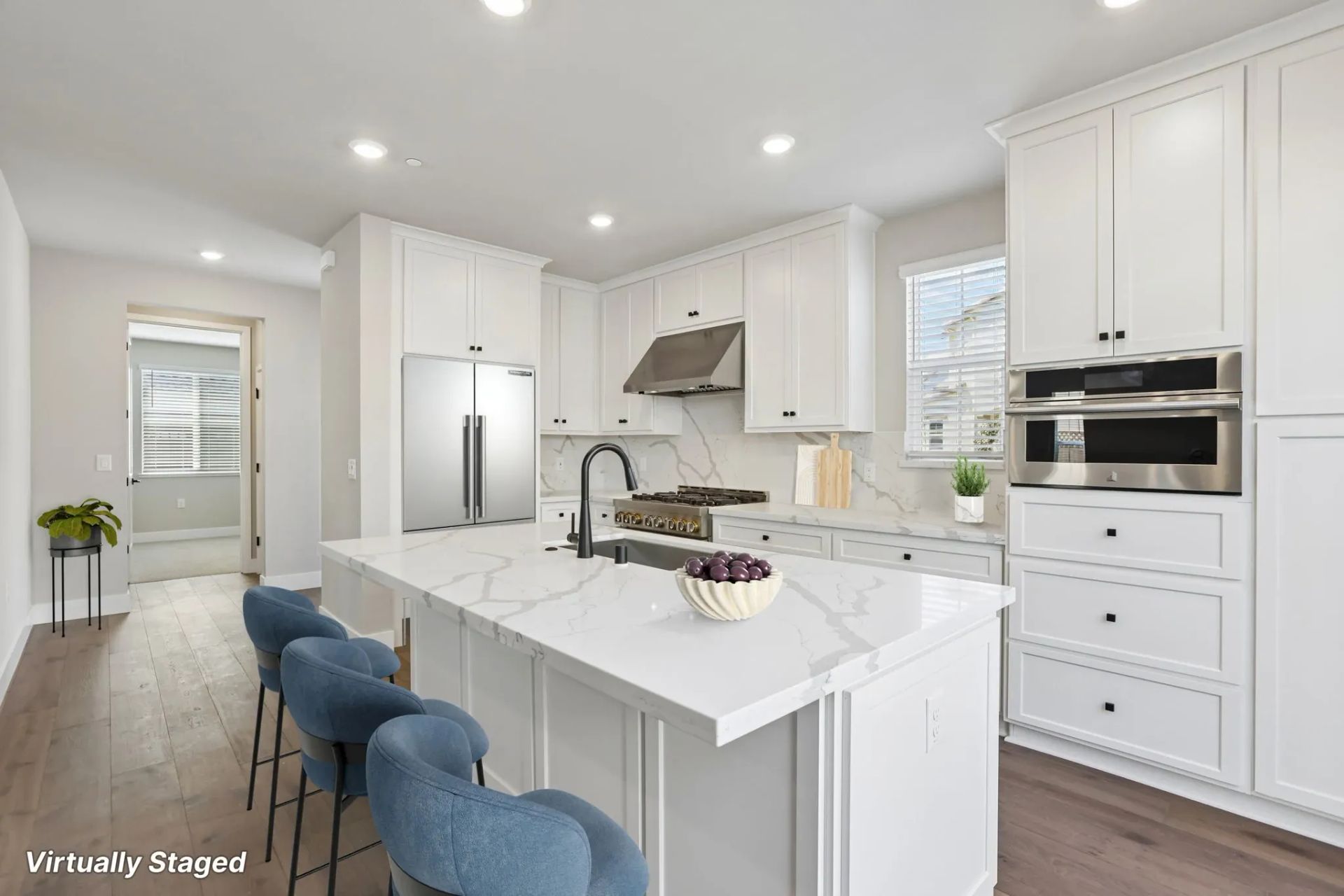 Abigail Place Homesite 4 Kitchen Virtually Staged