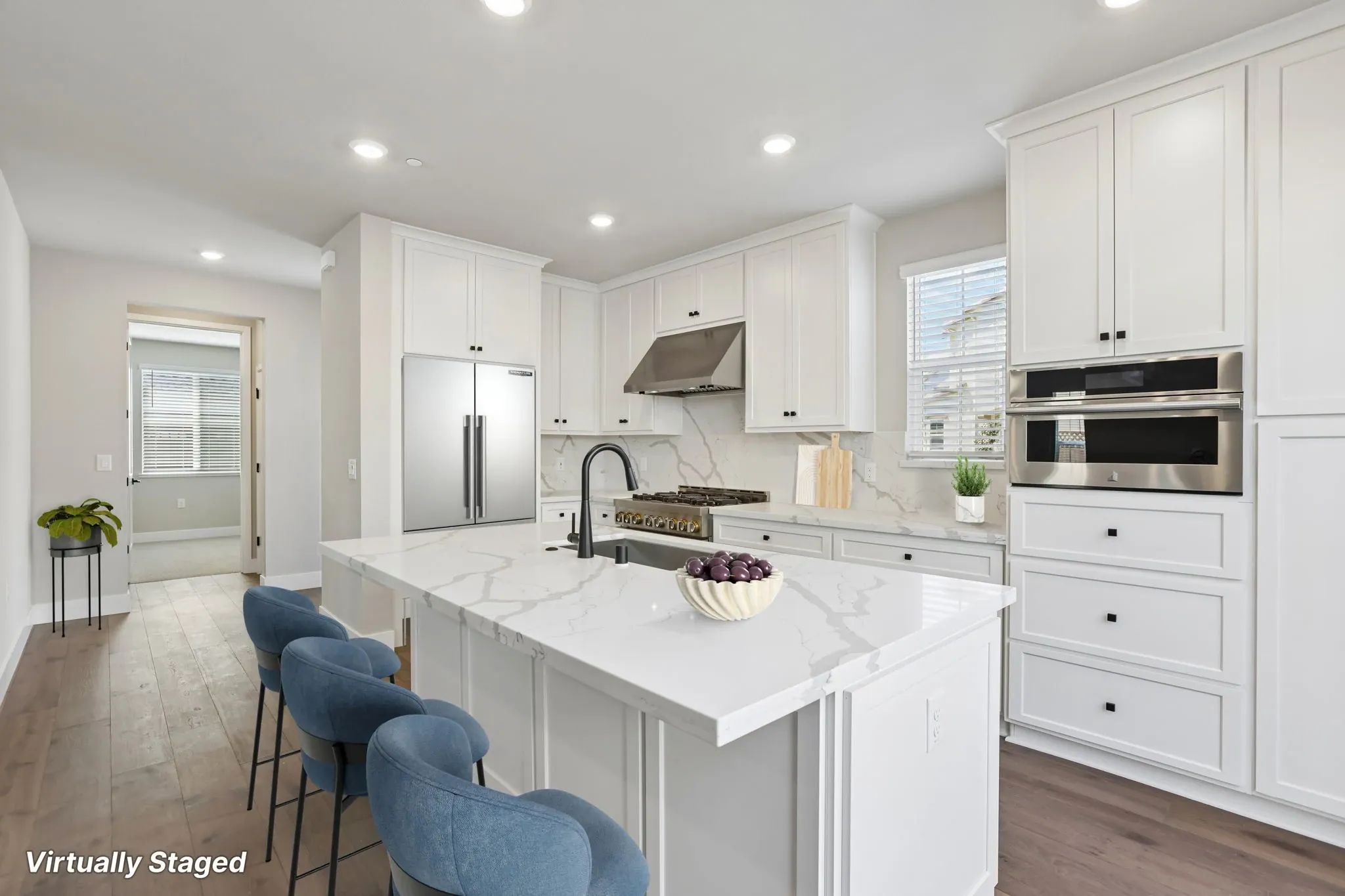 Abigail Place Homesite 4 Kitchen Virtually Staged