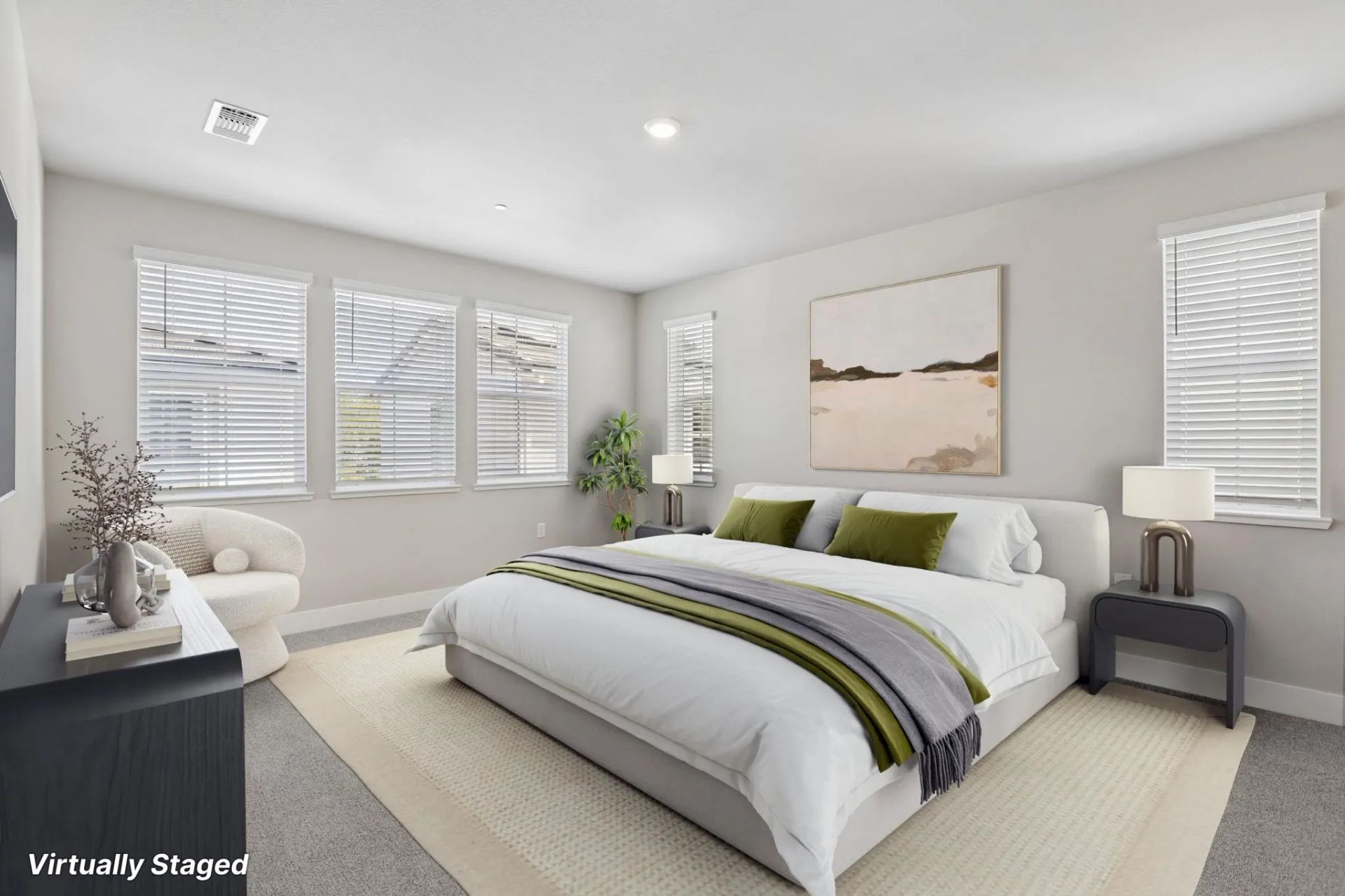 Abigail Place Homesite 4 Primary Bedroom Virtually