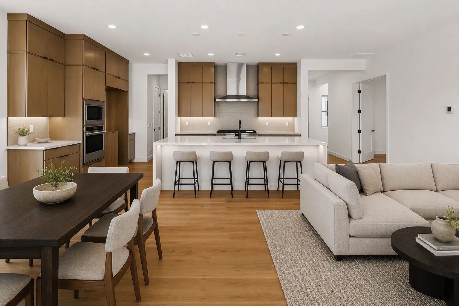 Kitchen Virtually Staged