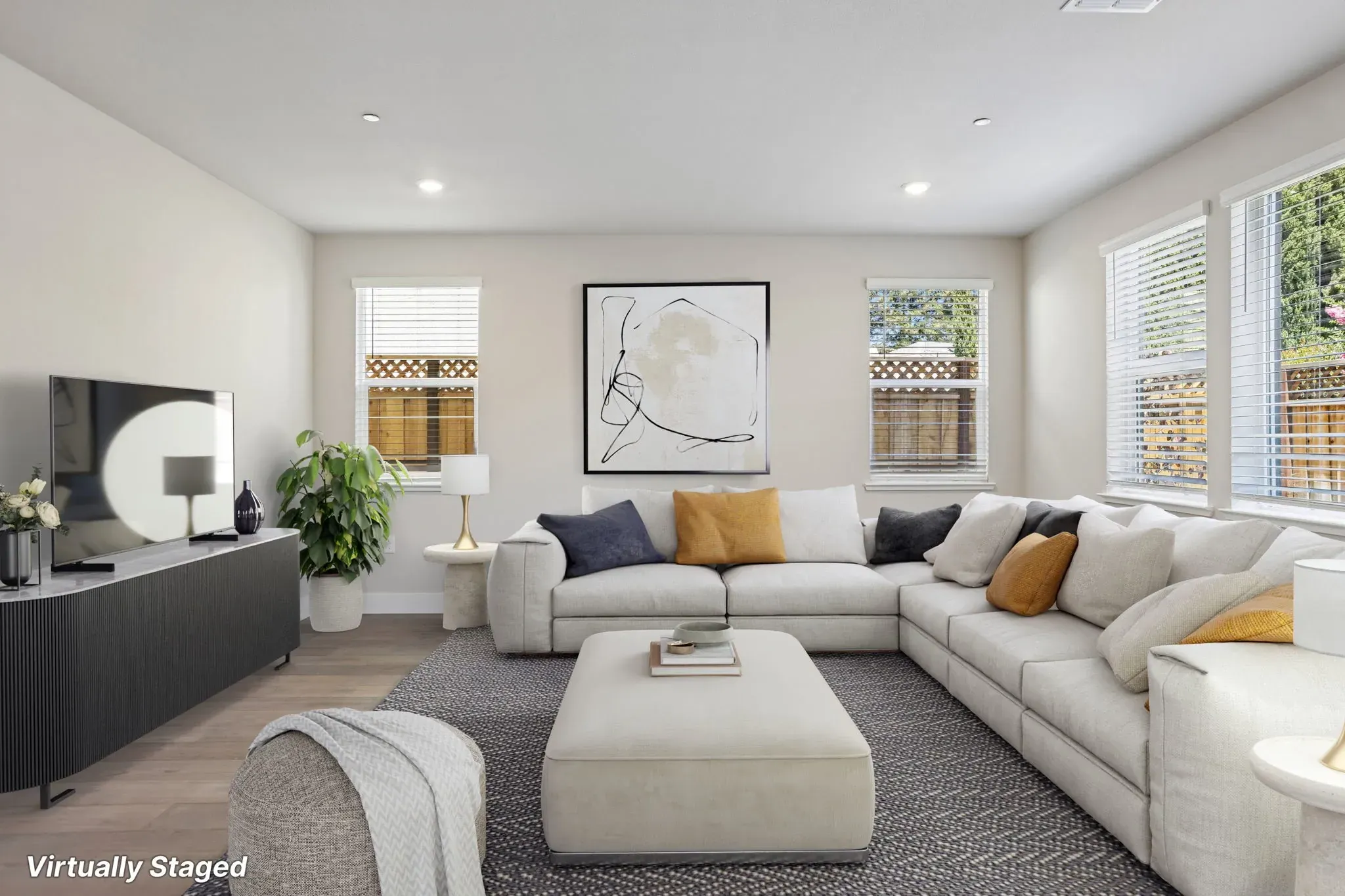 Abigail Place Homesite 6 Living Room Virtually Sta