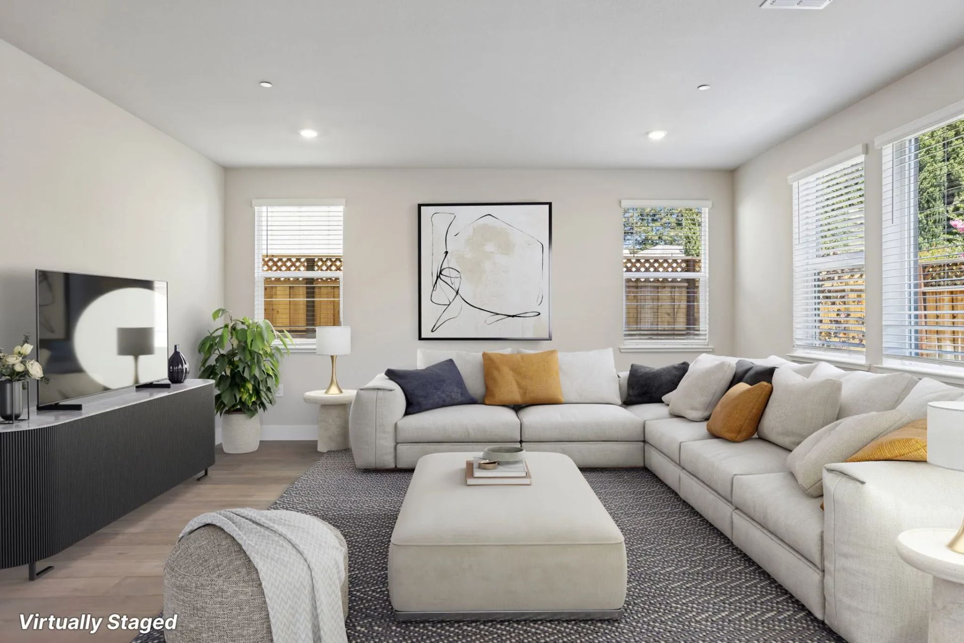 Abigail Place Homesite 6 Living Room Virtually Sta