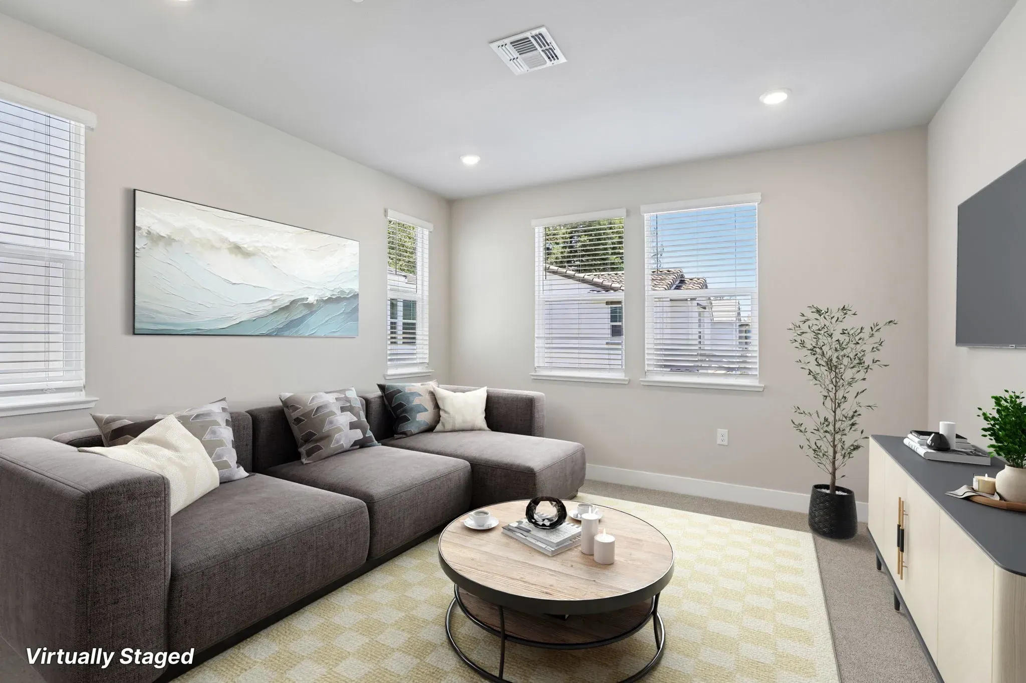 Abigail Place Homesite 6 Loft Virtually Staged