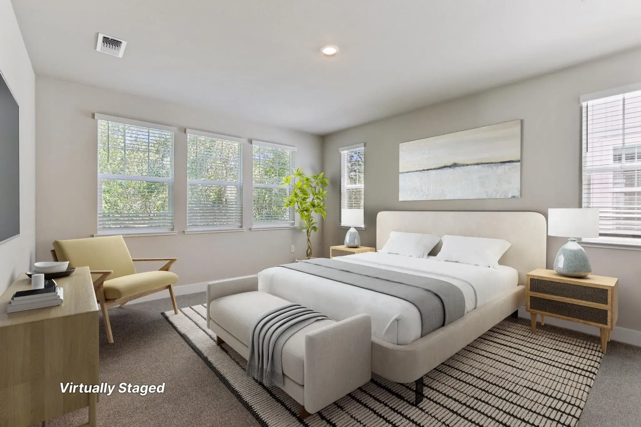 Abigail Place Homesite 8 Primary Bedroom Virtually