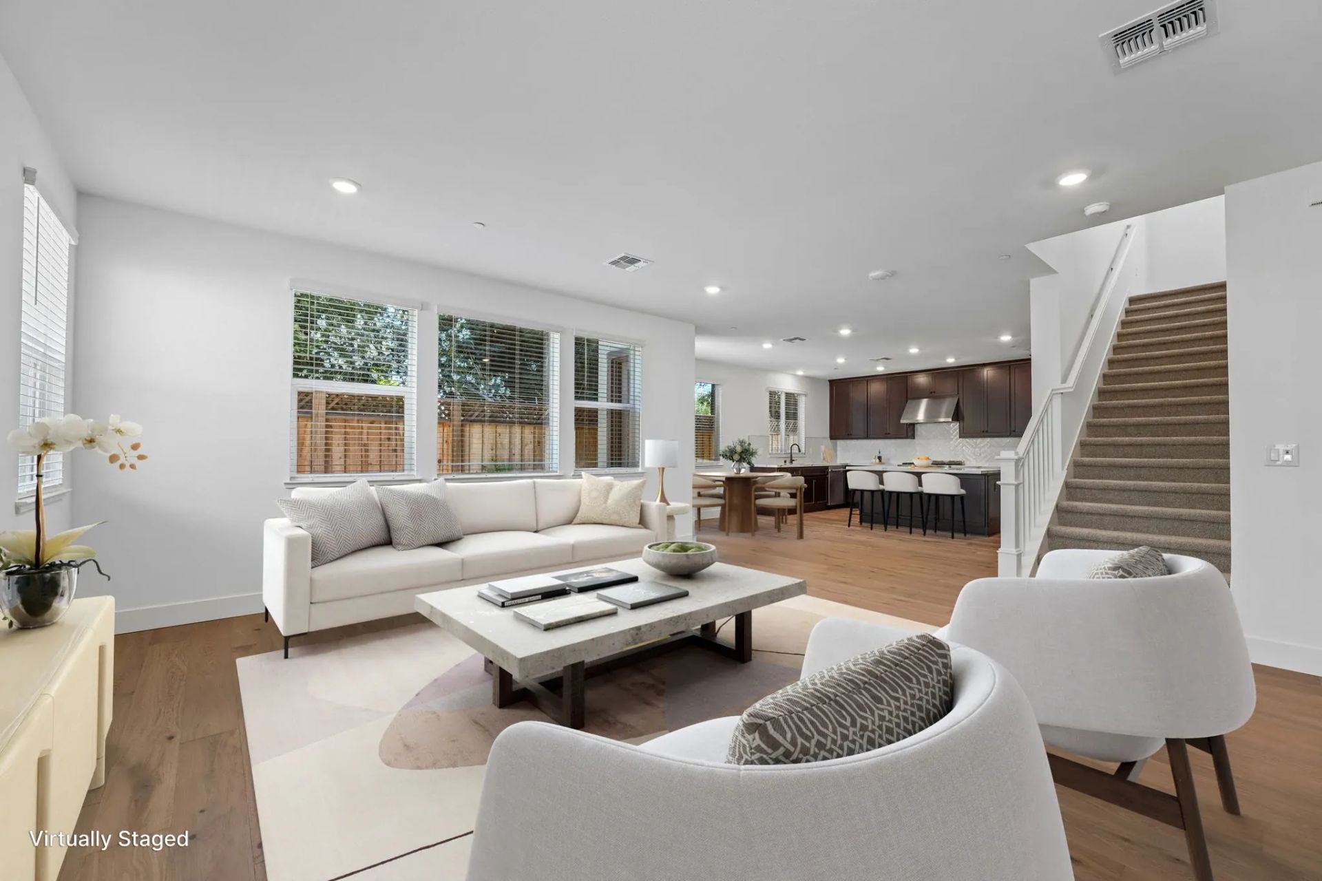 Abigail Place Homesite 10 Great Room Virtually Sta