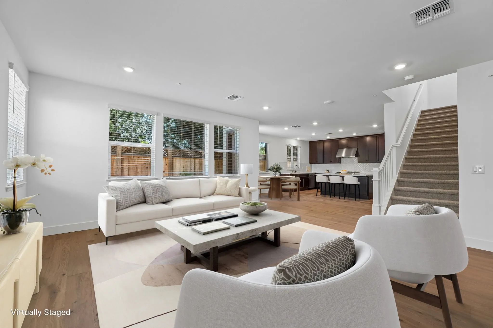 Abigail Place Homesite 10 Great Room Virtually Sta