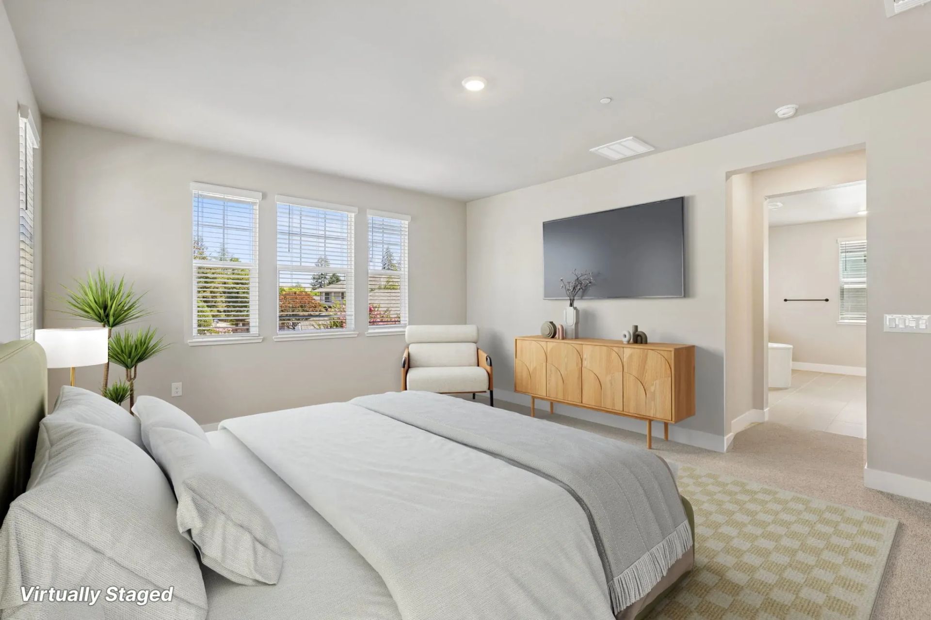 Abigail Place Homesite 5 Primary Bedroom Virtually