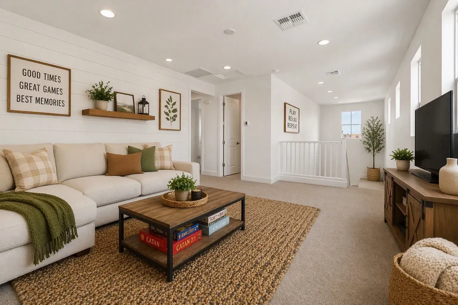 Loft Virtually Staged
