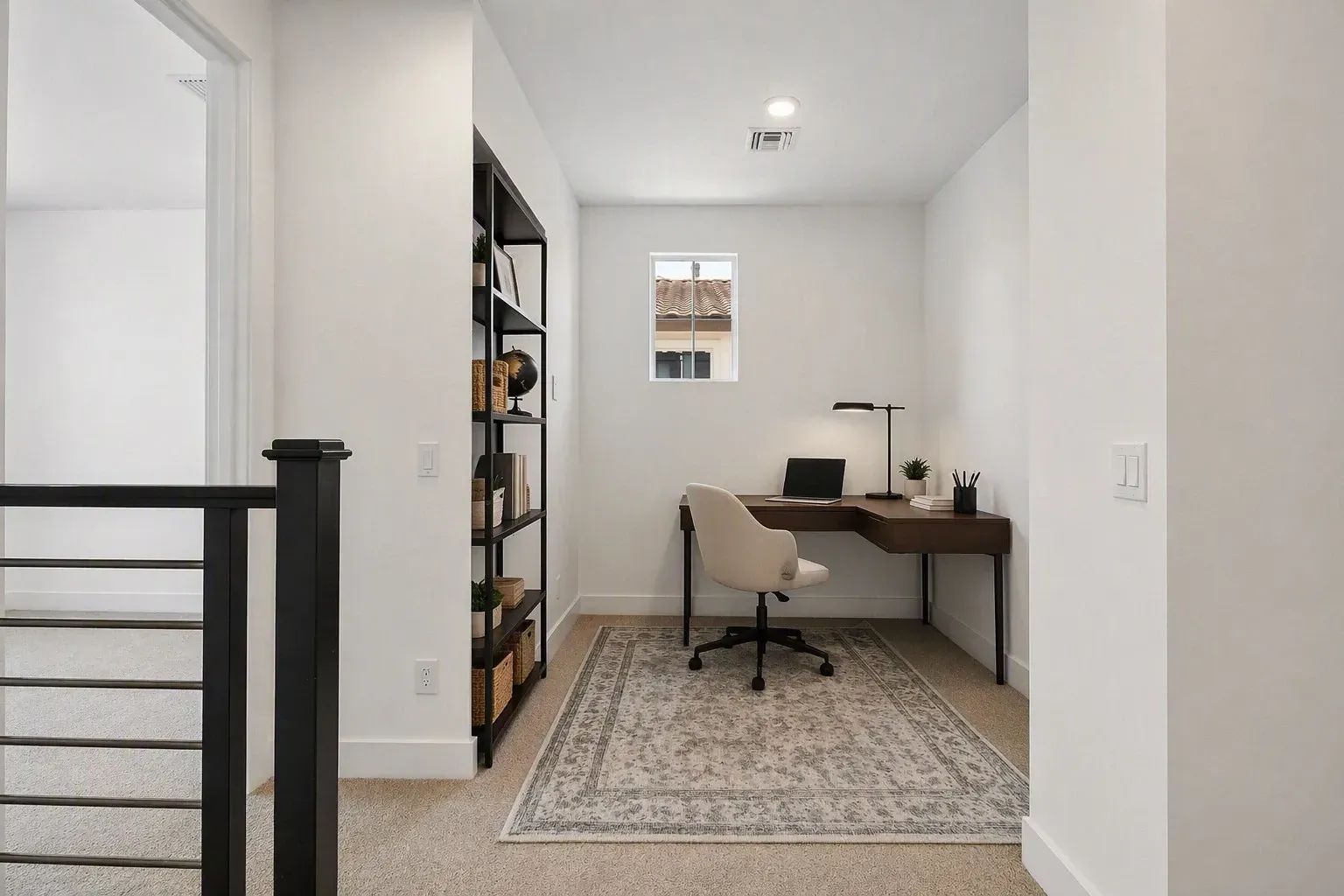 Study/Loft Virtually Staged