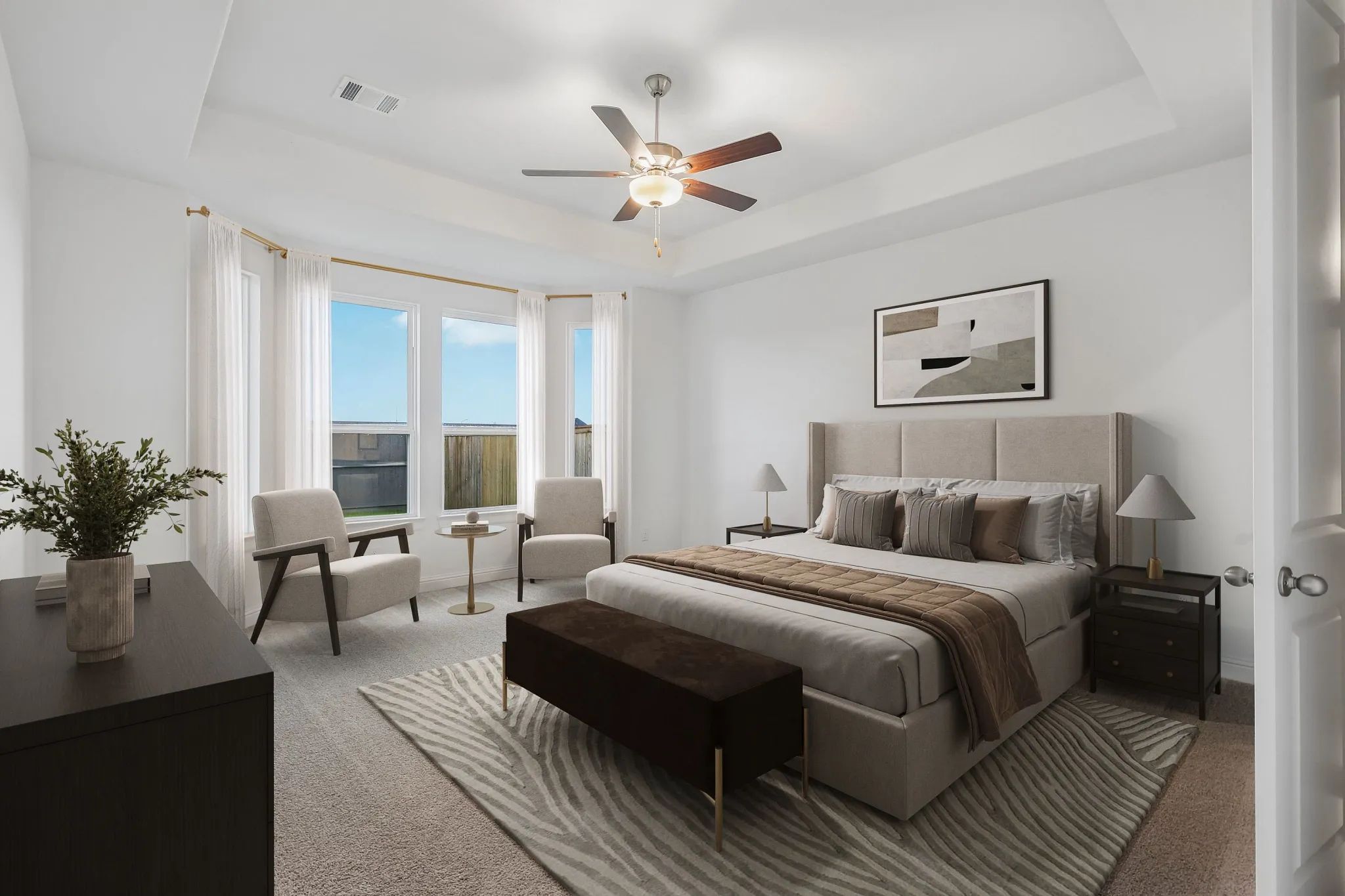 Homesite 6001 Primary Bed - Staged