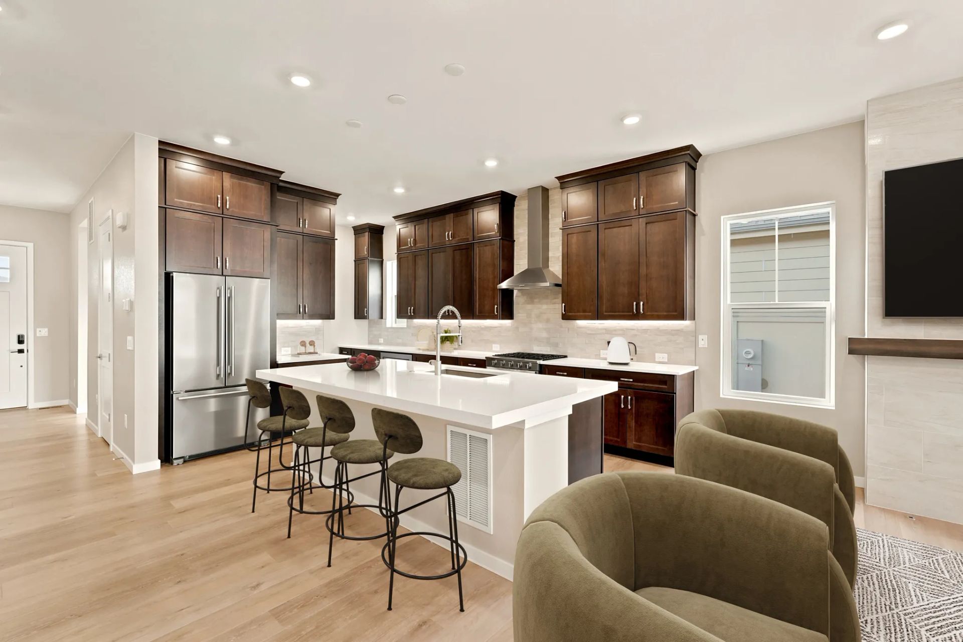 Homesite 68 Kitchen - Virtually Staged