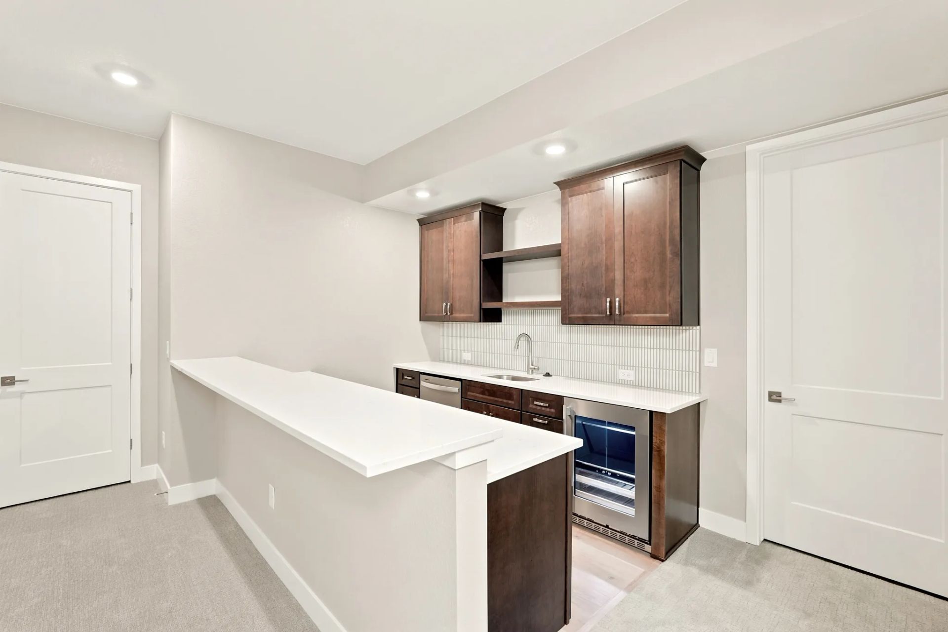 Homesite 68 - Finished Basement Wet Bar