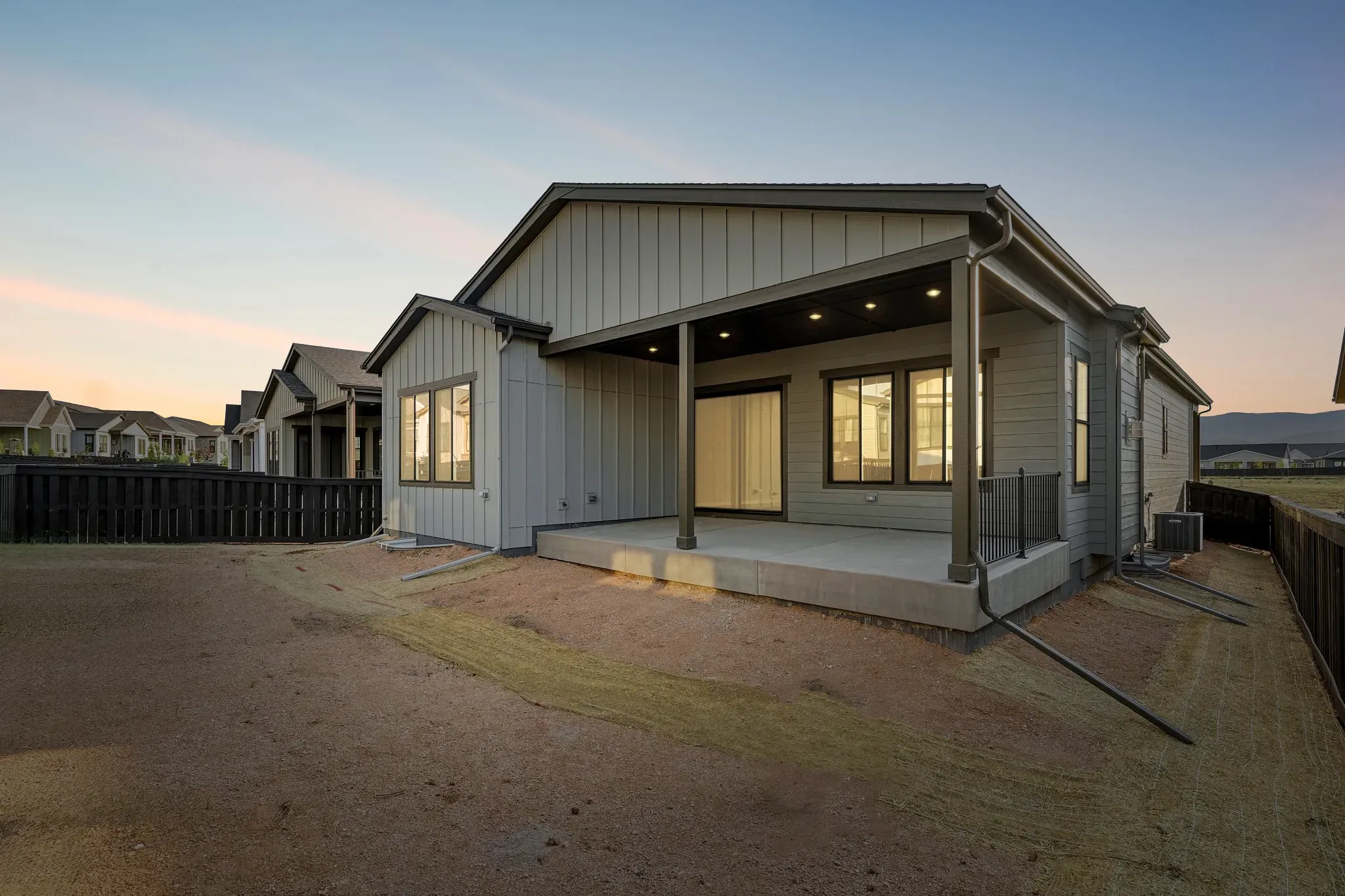 Homesite 68 Backyard