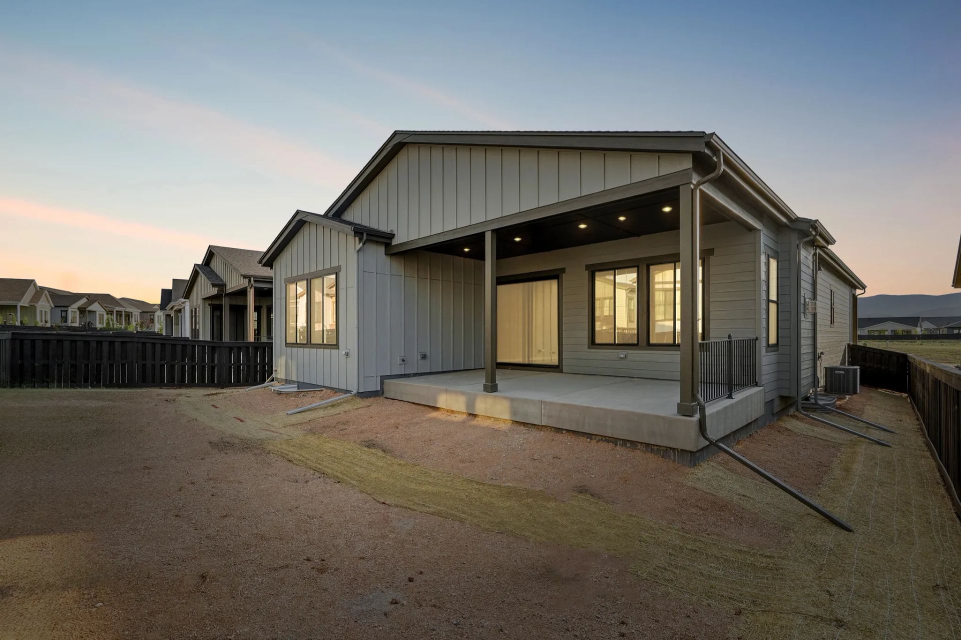 Homesite 68 Backyard