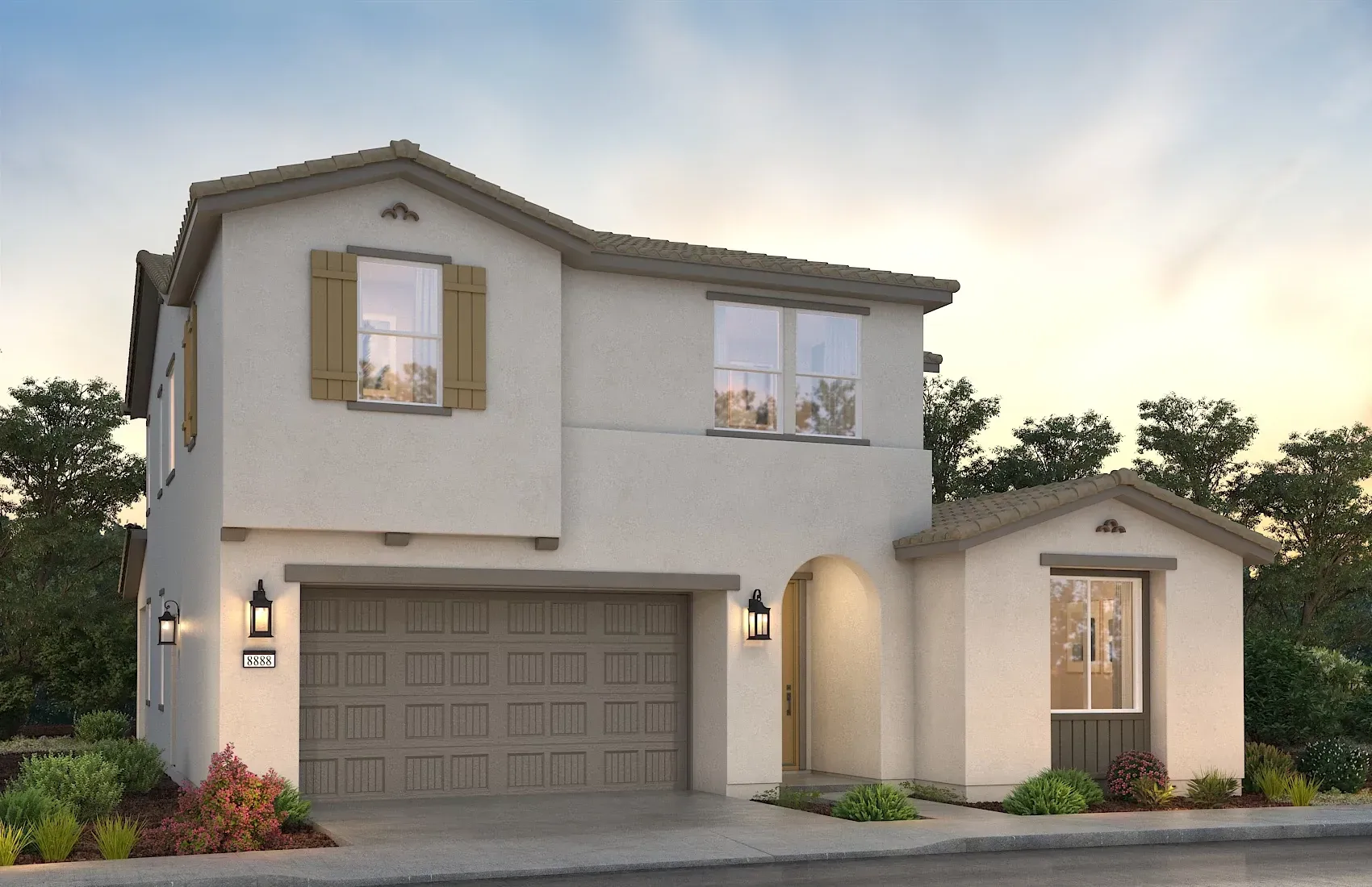 Opal Plan 1A Color Package 1 Rendering