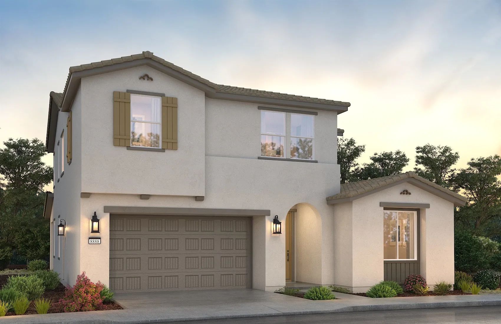 Opal Plan 1A Color Package 1 Rendering